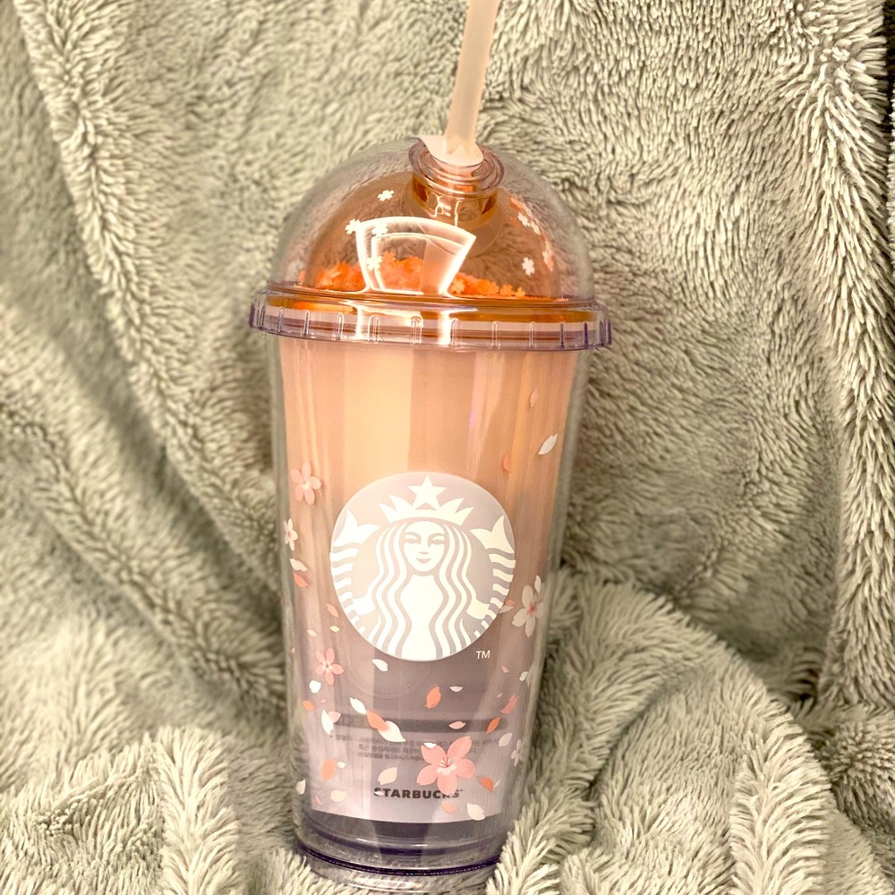 Korea Exclusive cherry blossom Starbucks tumbler